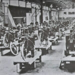1920 ABC motorcycle production by Sopwith Aviation at Canbury Park Road