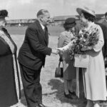 1948 Visit of Queen Elizabeth to Hawker Aircraft at Langley. Source: Jennifer Clarke