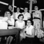 1959 - Goods-In Office staff. Source: Mary Stark