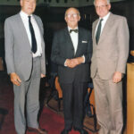 Peter Hickman (left), Roy Chaplin (centre) and Gordon Jefferson (right).