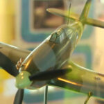 Hawker Hurricane model from Brooklands Museum