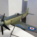 Model Sea Fury from Brooklands Museum