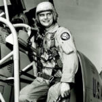 Bill Ross in his days as a test pilot.