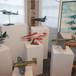  Aircraft models and Martin Alton painting from the Brooklands Museum