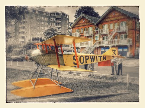 Sopwith Tabloid marking 100 years of aviation in Kingston